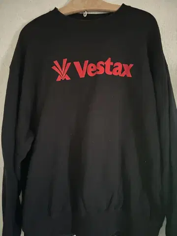 Vestax 맨투맨 트레이닝복 블랙 black