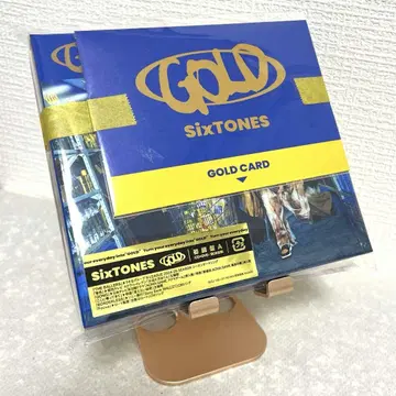 SixTONES GOLD 초회반 A