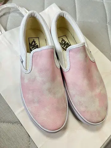 VANS 핑크 슬립온