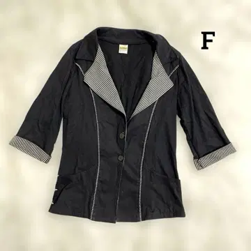 코튼 100% 스트라이프 자켓 포멀 비즈니스 F
