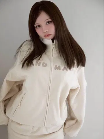 andmary Mary logo fleece jacket