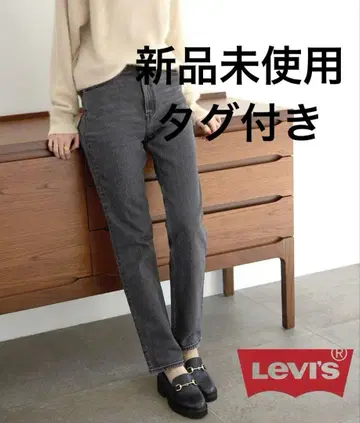 SLOBE 별주 70s HIGH SLIM STRAIGHT 데님 팬츠