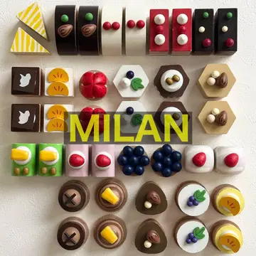 단종품 나무 완구 MILAN 푸치푸르 세트 2 상자분