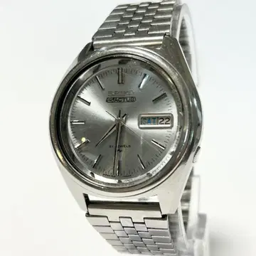 [가동 중] SEIKO5 ACTUS 7019-7060 실버 다이얼