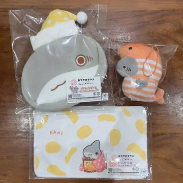 외출 아기 상어 복권 마슈못치 파우치 핸드 타월