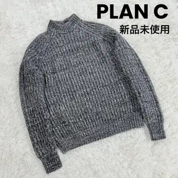 [ 미사용 새상품 ] PLAN C 플랜 씨 하이넥 니트