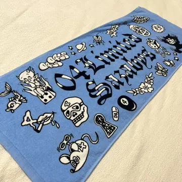 [ 새상품 ] 04 Limited Sazabys 팝 타월 파랑 포리미