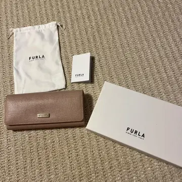 FURLA 장지갑 핑크 수납 가방 포함