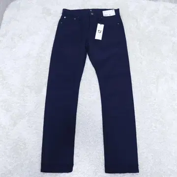 새상품 UNIQLO +J 셀비지 스트레이트 청바지 26