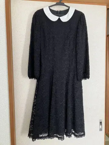 프랑슈리페 레이스 블랙 원피스 M 사이즈