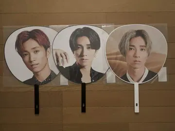 SixTONES 다나카 주키 부채 3장 세트