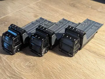 3대 세트 HotWheel 핫휠 FLEET STREET 적재차