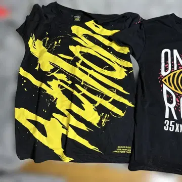 ONE OK ROCK 35&ambitionsT셔츠 [ L ] 2개 세트