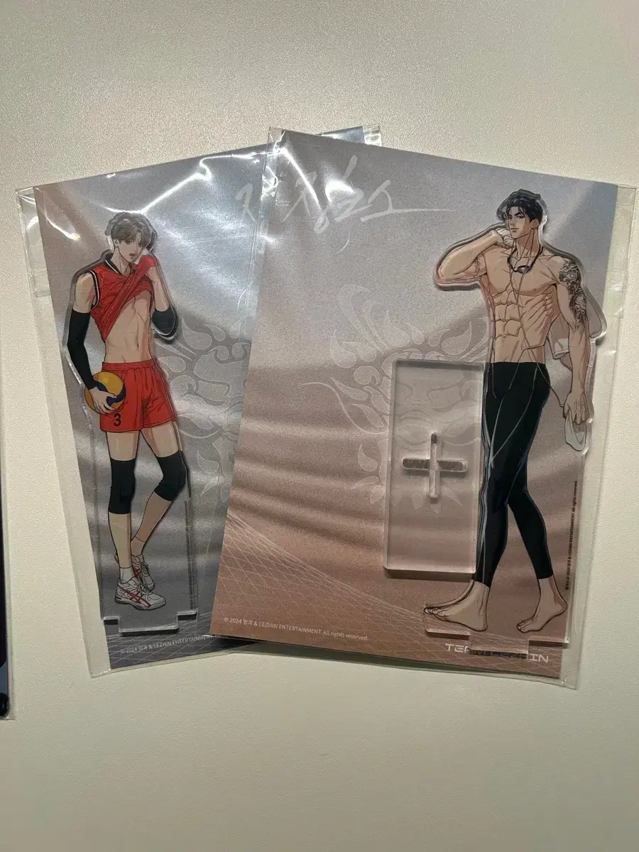 Bulk) Team Rezin Jinx (Joo Jae-kyung, Kim Dan) acrylic stand