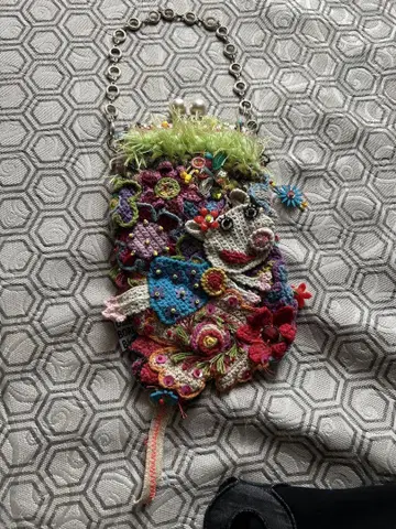 가격 인하 알베로베로 온리원 파티 백 뜨개질 미사용