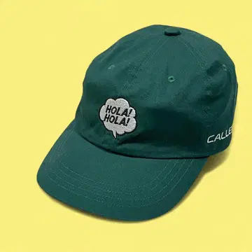 새상품급 CALLEJERA 카제헤라 다크 그린 캡
