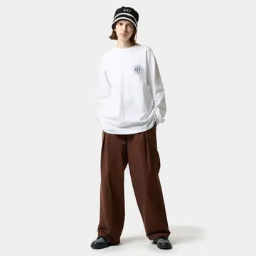 새상품급 HUF 화이트 긴팔 T셔츠 롱티 REGIONAL LS TEE