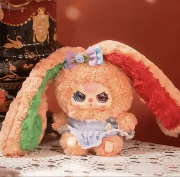 컬러풀 토끼 모양 봉제 인형
