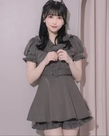 pium 프릴 칼라 라이더스 셋업