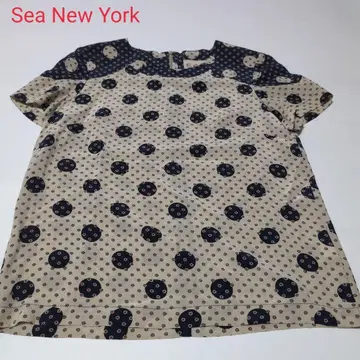 Sea NEWYORK 실크 블라우스 실크 100%