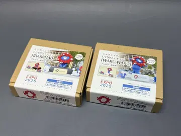 오사카 간사이 만박 1/150 미야쿠미야쿠 피규어 2종 세트
