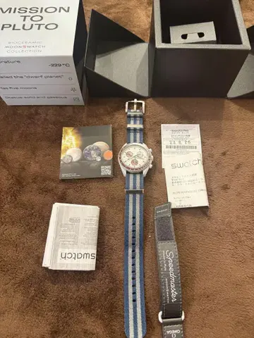 OMEGA x Swatch 미션 투 플루토