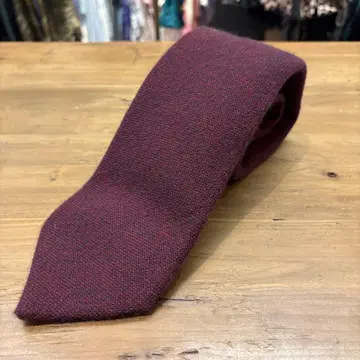 넥타이 necktie LUIGE BORRELLI 캐시미어 보르도