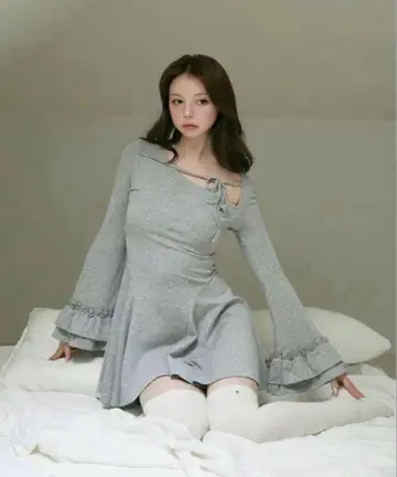ANDMARY Nina flare mini dress