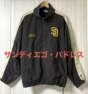 MLB 샌디에이고 파드레스 나일론 트랙 블루종 L 파드레스