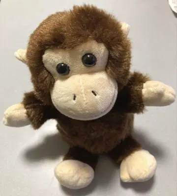 브라운 색상의 말하는 원숭이 봉제 인형