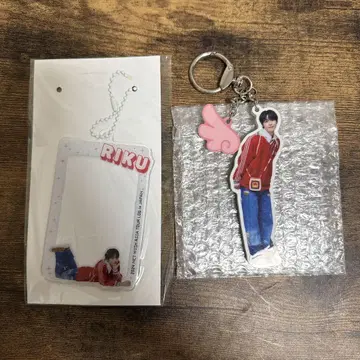 nctwish 리쿠 riku 키링 사진 카드 슬리브
