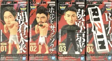 RIZIN 월드 콜렉터블 피규어 vol.1 아사쿠라 미쿠루 4종 세트2