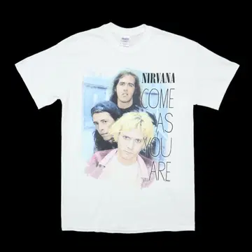 데드스탁 NIRVANA 닐바나 T셔츠 밴드 커트 코베인