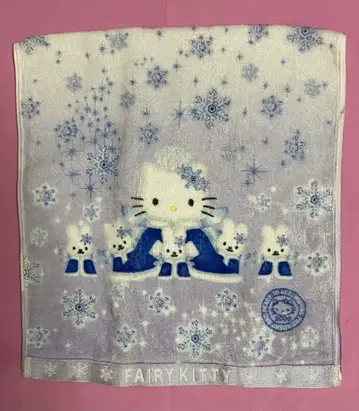 키티 페어리 페이스 타월 유키 결정 요정 산리오 레트로