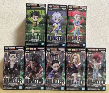 HUNTER x HUNTER 월드 컬렉션 환영여단 헌터 시험 8종 세트