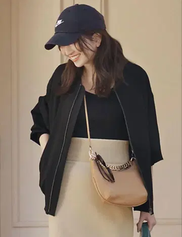23 큐프라 나일론 스트레치 MA-1 블루종 지퍼