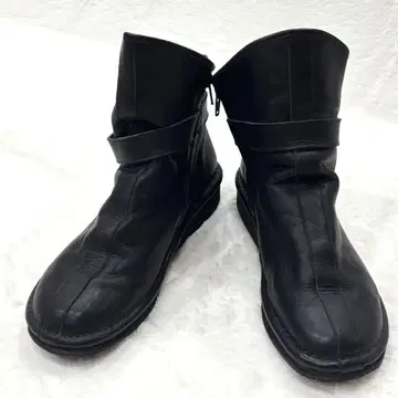 새상품급 지우, 센소유니코, 사이드 지퍼 숏부츠 24.5cm