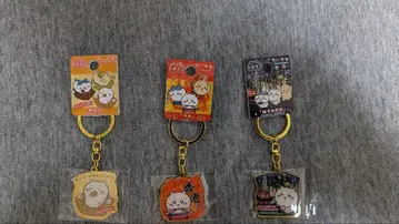 홍콩 한정판 치이카와 (먼작귀) 키링 3개 세트 컴프