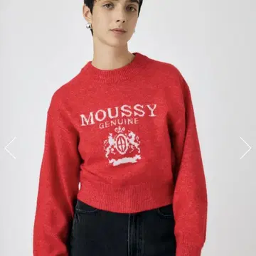 moussy 니트 상의