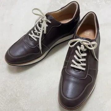 새상품급 [노르디니] 키높이 신발 가죽 25.5cm 기타시마 제화 공업소