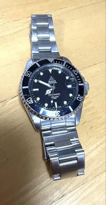 ELGIN 남성용 자동 손목시계 FK-1405N-SL