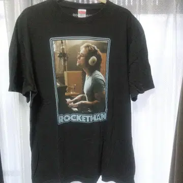 새상품급 영화 ROCKETMAN 2019 공식 T셔츠