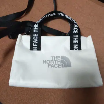 THE NORTH FACE 미니 숄더백 화이트 라벨