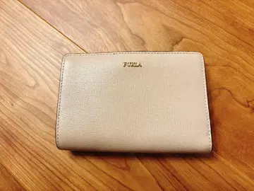 [ 새상품 ] FURLA 접이식 지갑 베이지