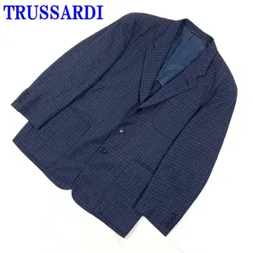 트루사르디 테일러드 자켓 네이비 울100% L사이즈 C4282