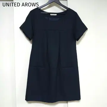 UNITED ARROWS 네이비 반팔 상의 튜닉