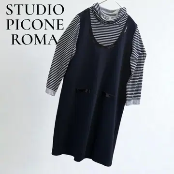 STUDIO PICONE ROMA 여성용 무릎 기장 원피스 일본제