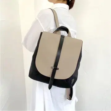 Lahella musta L-252 베이지 x 블랙 백팩