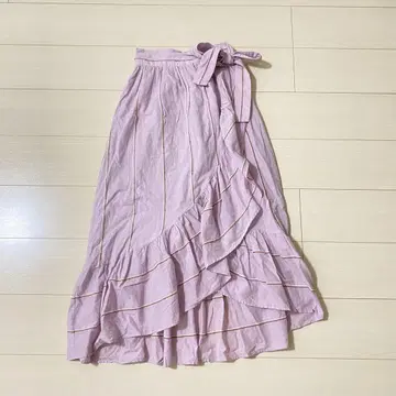 [ 새상품급 ] United Arrows 롱 스커트 랩 스커트