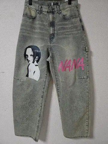 NANA 나나 리메이크 팬츠 청바지 와이드 데님